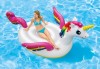 Intex Giant Inflatable Unicorn Ride On Island Swimming Pool Lounger #57281