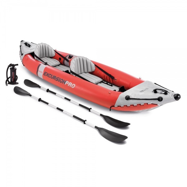 Intex Excursion Pro Twin Seat Kayak with Oars and Pump #68309