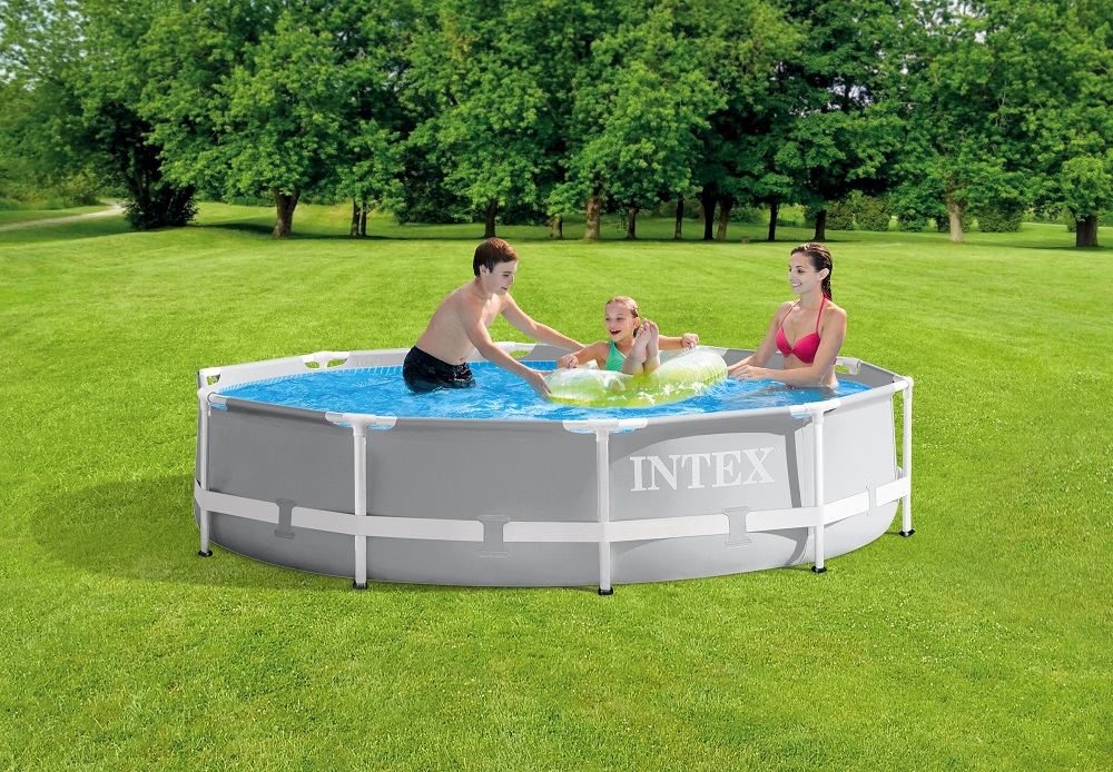 Intex 10ft x 30'' Prism Metal Frame Swimming Pool #26700
