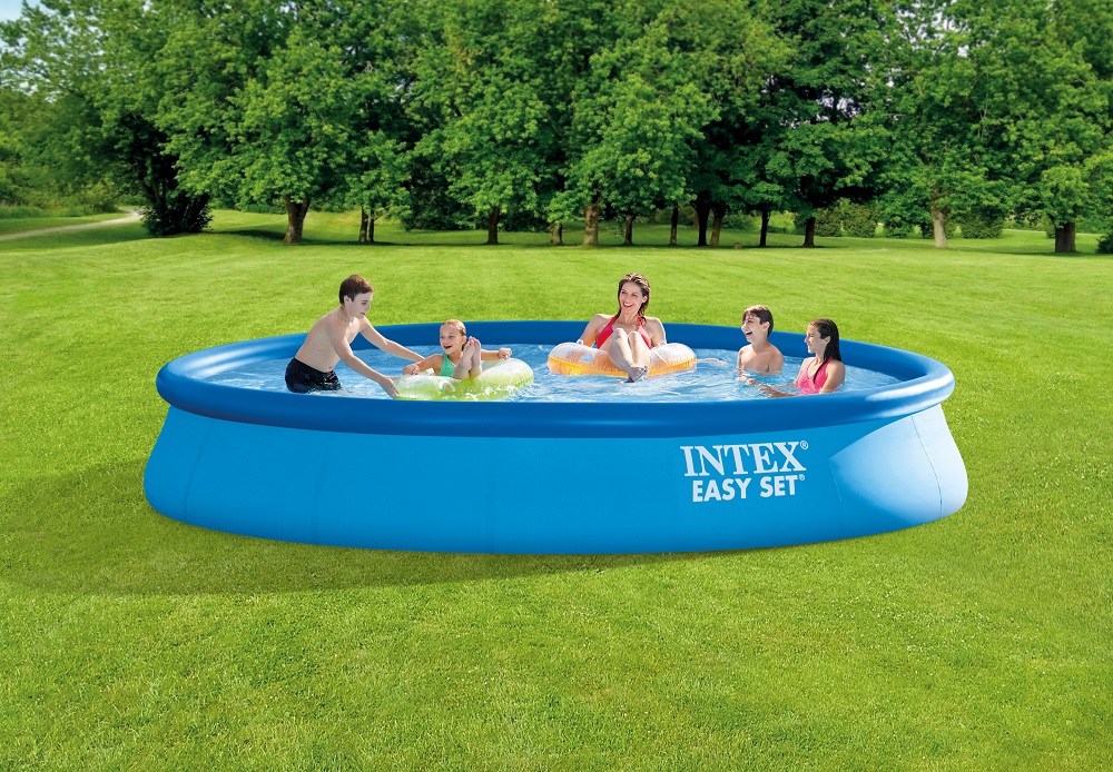 Intex 15ft x 33'' Easy Set Swimming Pool with Filter Pump #28158