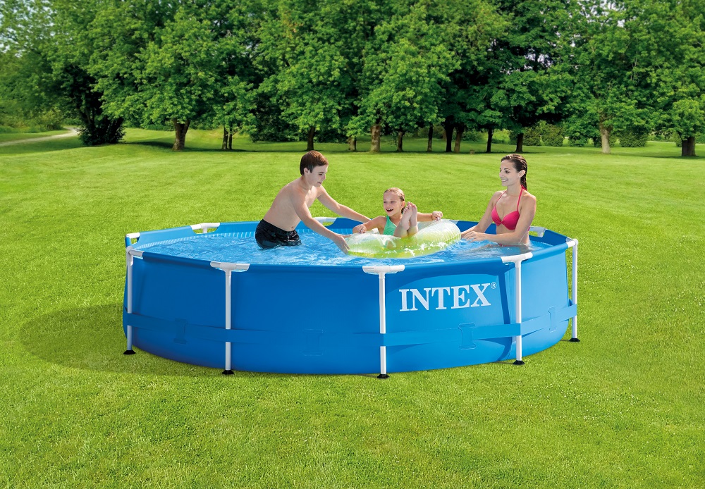 Intex 10ft x 30'' Metal Frame Swimming Pool with Filter Pump #28202