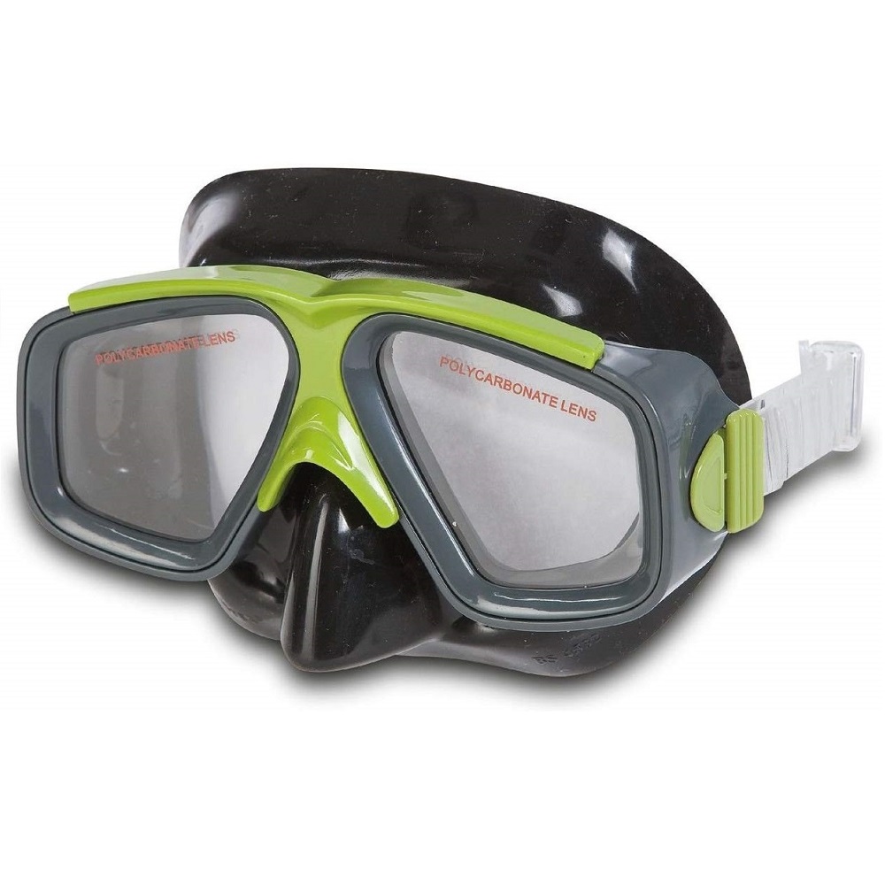 Intex Surf Rider Diving Mask in Green for Ages 8+ Years #55975
