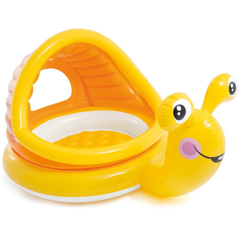 Intex Lazy Snail Shade Baby Paddling Pool #57124