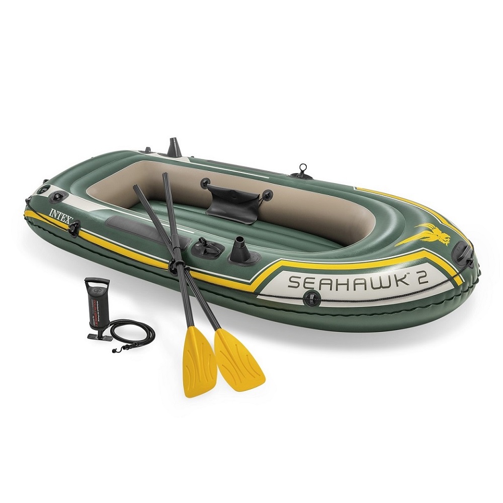 Intex Seahawk 2 Dinghy with Oars and Pump - 2 Person #68347