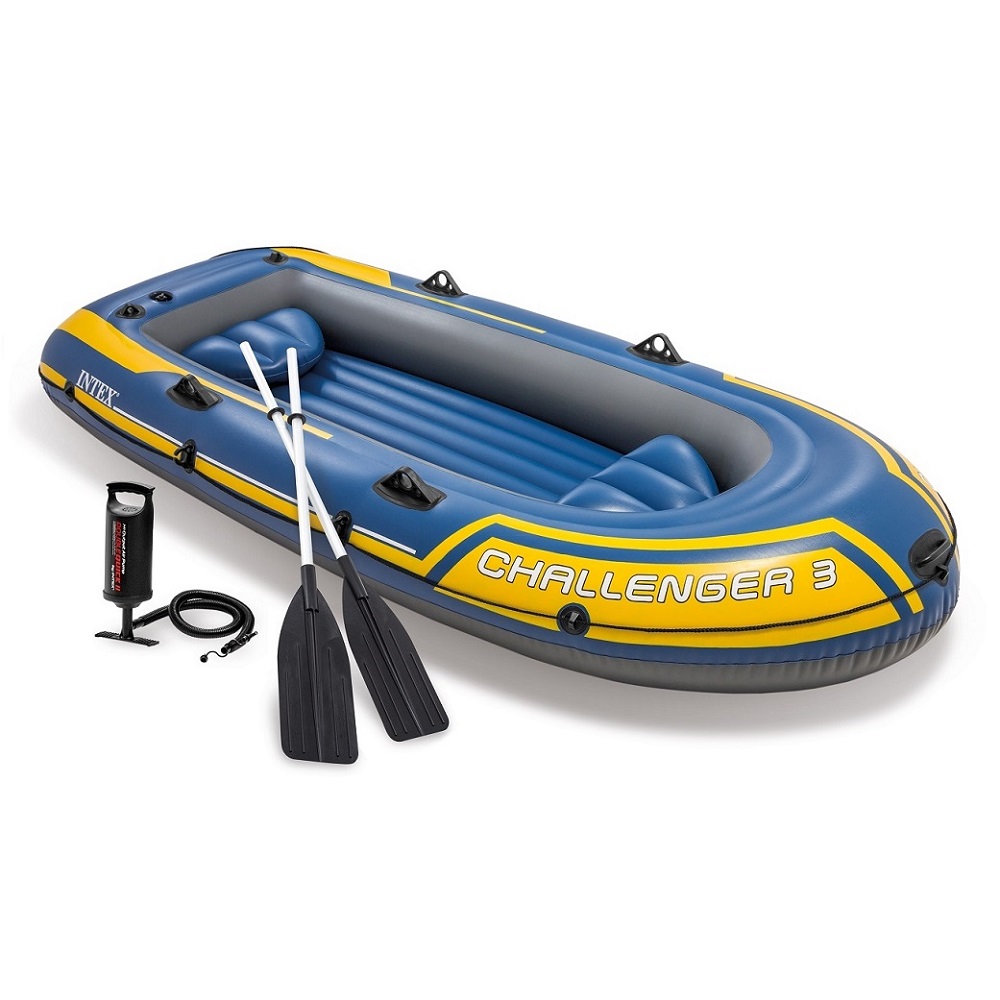 Intex Challenger 3 Dinghy with Oars and Pump - 3 Person #68370