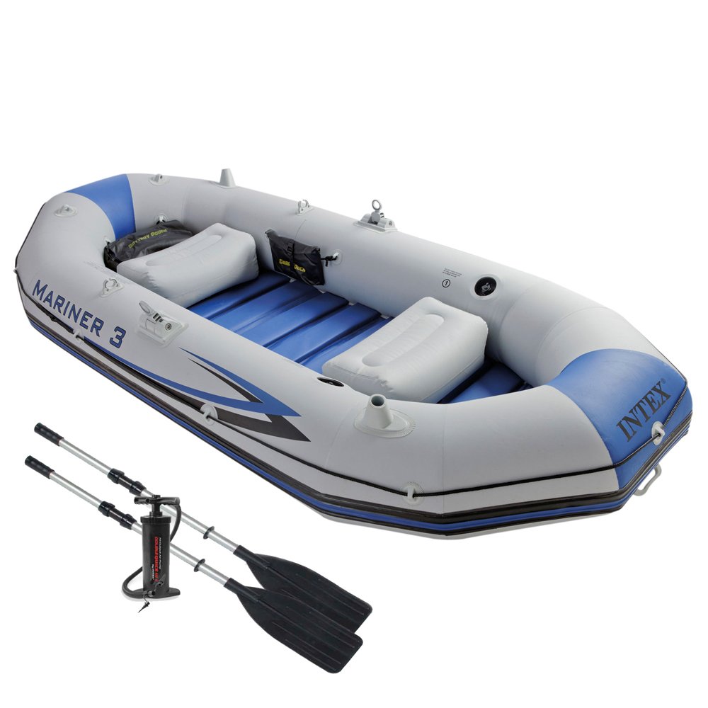 Intex Professional Series Mariner 3 Dinghy with Oars and Pump - 3 Person #68373